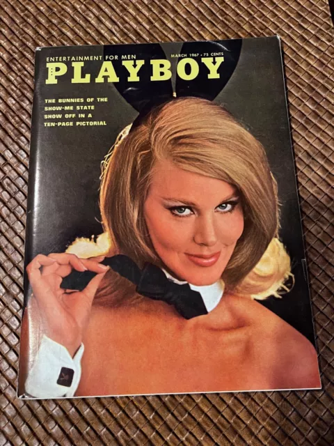 Playboy March 1967 In Near Mint Perfect Condition -Sharon Tate  Issue - 24