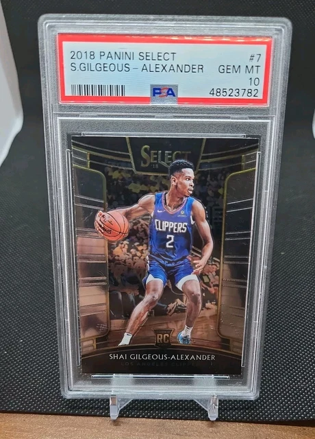 Shai Gilgeous-Alexander 2018 Select #7 Concourse White /149 Price