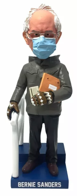 Bernie Sanders Inauguration Day Mittens Standing Bobblehead
