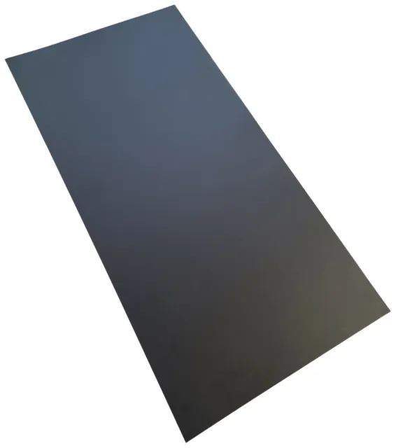 Kunststoffplatte Polystyrol 0,5mm - 3mm schwarz Modellbau Basteln DIN A5 - 1mx1m 2