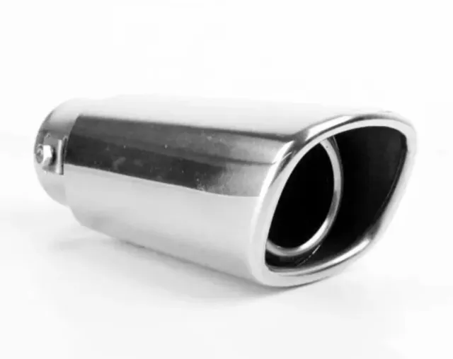 Chrome Exhaust Tailpipe Tip Trim End Muffler Finisher Honda Crv Mpv