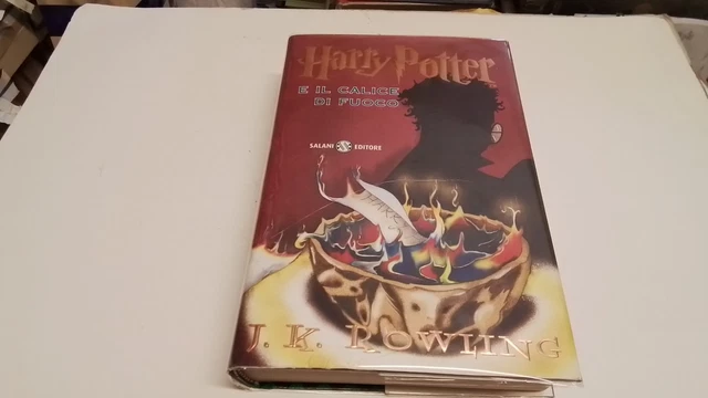 HARRY POTTER E IL CALICE DI FUOCO, Salani 2002, 8a ristampa della 1a ed, 18mr25 HARRY POTTER E IL CALICE DI FUOCO, Salani 2002, 8a ristampa della 1a ed, 18mr25