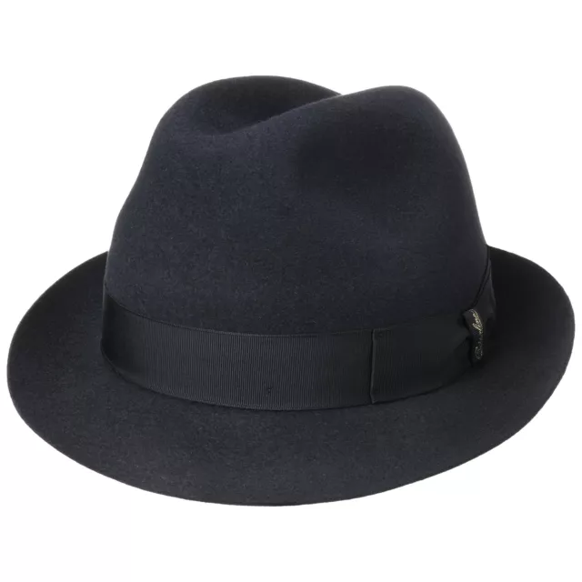 BORSALINO Marengo Haarfilz Fedora Hut Haarfilzhut Fedorahut Trilby