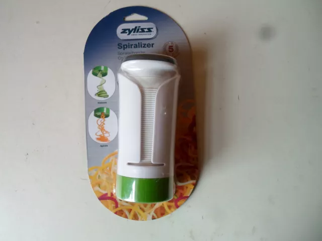 Spiralizzatore vegetale originale Zyliss doppia azione (nuovissimo di zecca)