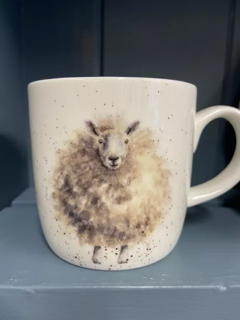 Royal Worcester Wrendale Designs mug The Woolly Jumper Sheep  Mugs