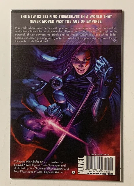 NEW EXILES VOL 2 & 3 • SOUL AWAKENING, THE ENEMY WITHIN • trade paperback • 2008 3