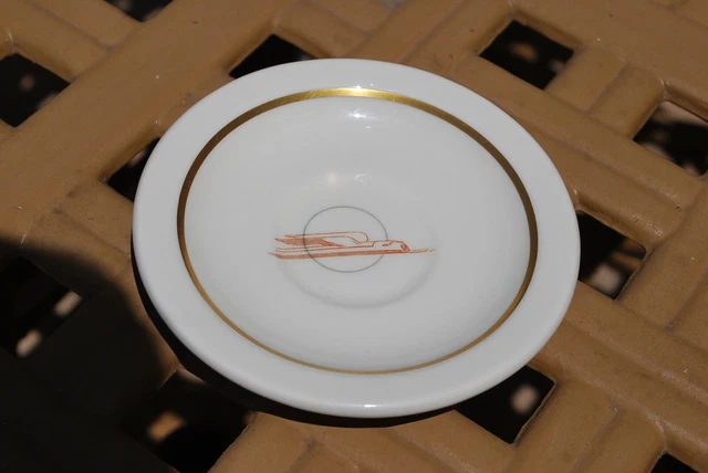 Union Pacific Railroad Winged Streamliner  China 41/2 plate