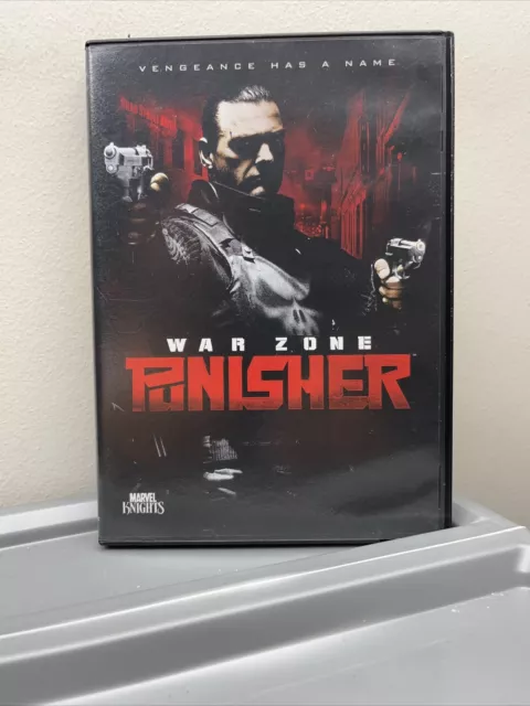 Punisher War Zone (DVD 2008) Blockbuster  Video Case          