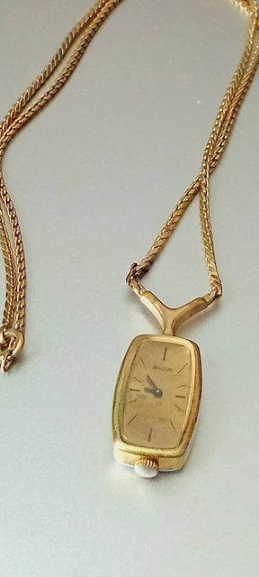 Collier Ancien En Plaqué Or – Bijou Vintage D'occasion, Style Rétro