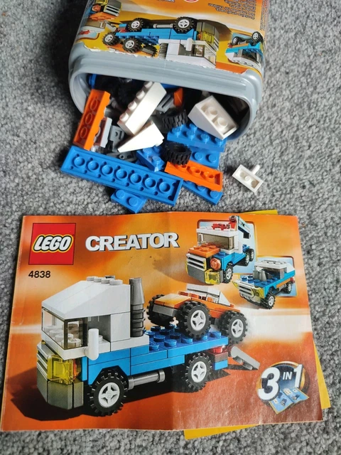 LEGO MINI VEHICLES Creator Set 4838 complete with instructions & box £3 ...