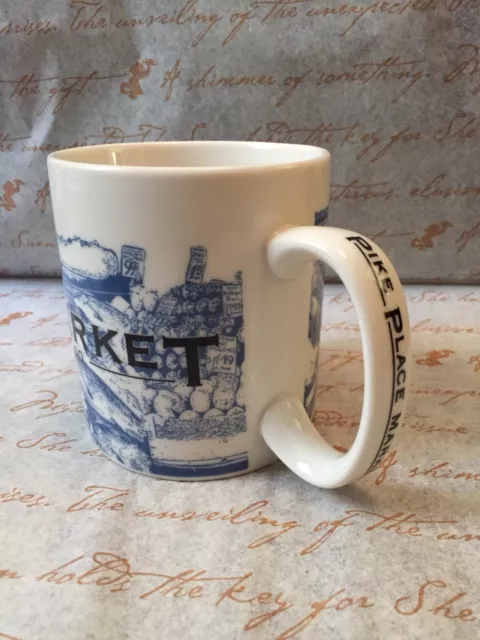 Starbucks Seattle Pike Place Market 2005 edition 18oz Coffee Mug Tea Cup