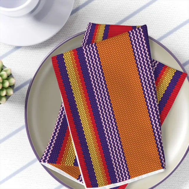 Tinkuna - Embrace Andean Napkins - Soft Andean Dining Accessories 4-pc Set