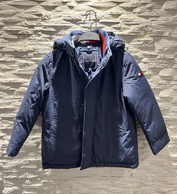 Tommy Hilfiger Boys Navy Puffer Coat 4 Years New With Tags