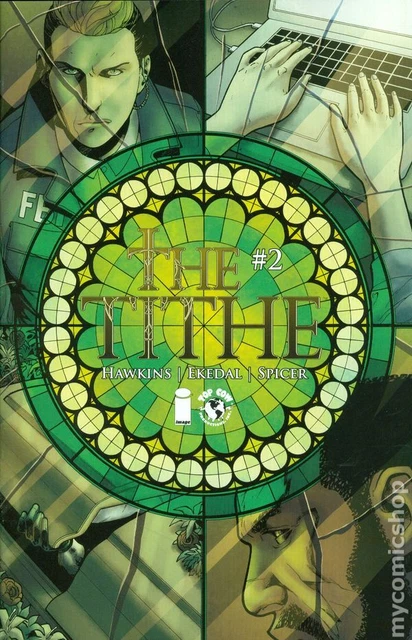 Tithe #2A Ekedal Stained Glass FN 2015 Stock Image