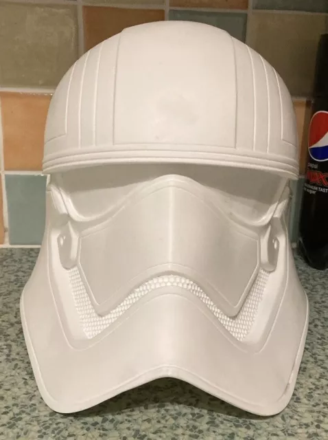 Star Wars TFA TLJ Captain Phasma Helmet  (Raw Cast)
