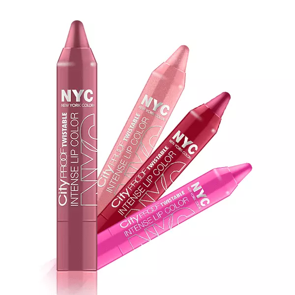 Nyc Intense Lip Colour Twistable 5 Hours City Proof In Various Colors