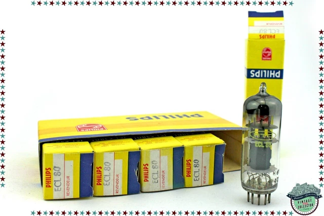 Tube Vacuum E80L Telefunken NOS (New Old Stock) - Neuf Dans Son Emballage D'origine