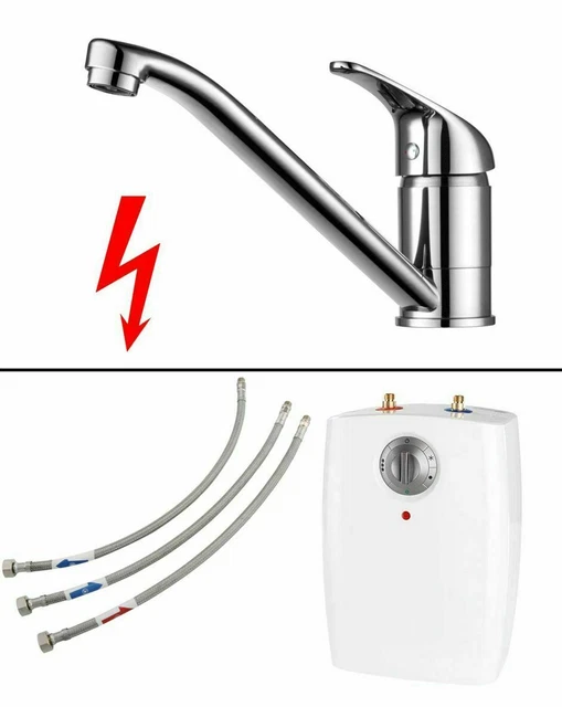 übertisch Boiler 5 Liter Mit Armatur WARMWASSERSPEICHER MIT NIEDERDRUCK Armatur Untertischgerät Boiler 5