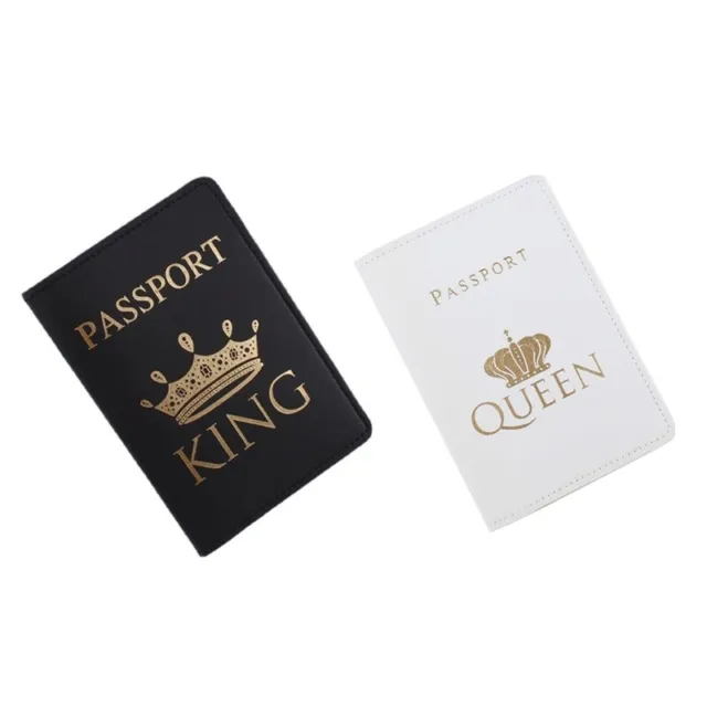 Cute  Passport Cover Couple Passport for  Letter Travel Card Holder