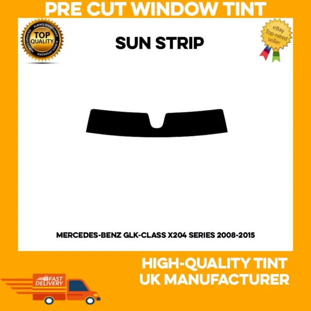 Pre Cut Window Tint 5%  SUN STRIP  Mercedes-Benz GLK-Class 2008-2015