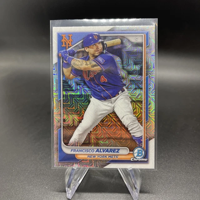 2024 BOWMAN réfracteur chrome mojo 75 Francisco Alvarez EUR 0,92