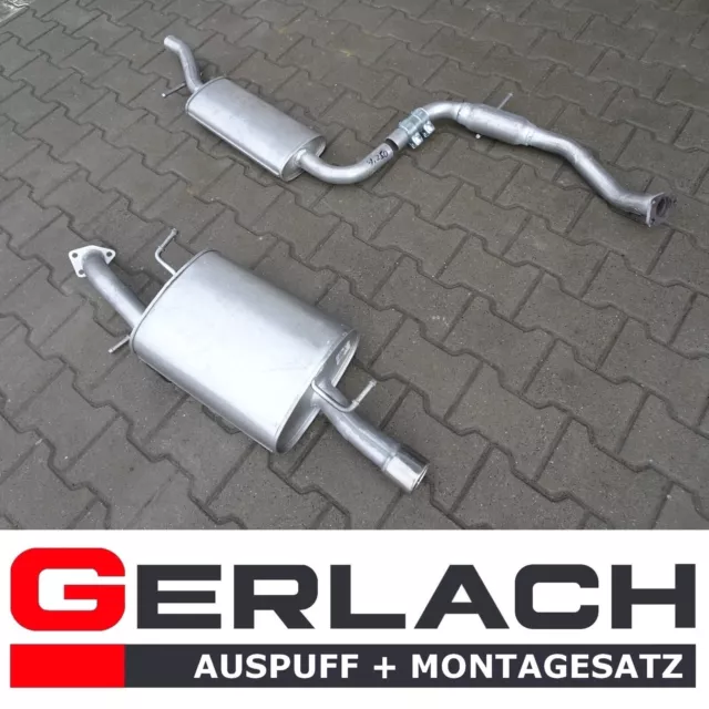 Auspuff für Volvo S40 V40 1.6 1.8 2.0 2001-2004 Auspuffanlage /3103