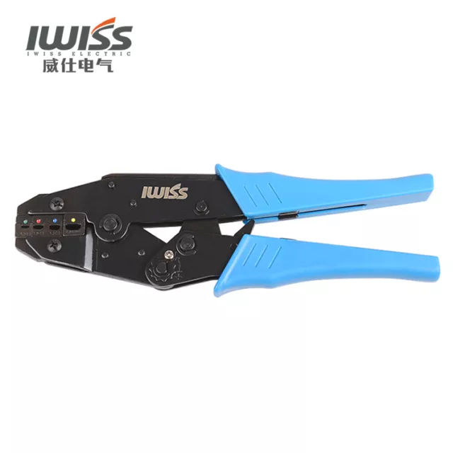 iwiss HS-40J Crimping Pliers 0.25-6mm2 23-10AWG Insulated Terminal Crimping Tool