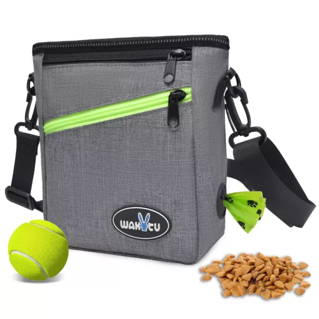 Waktyu Pochette à friandises pour Chien Sac de Dressage pour Chiens Chats ave...