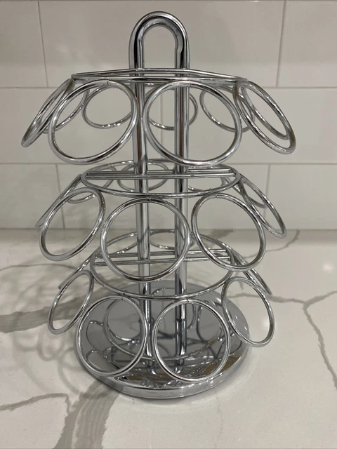 Keurig K-Cup 27 Pods Coffee Storage Swivel Holder Carousel Organizer Keurig K-Cup 27 Pods Coffee Storage Swivel Holder Carousel Organizer