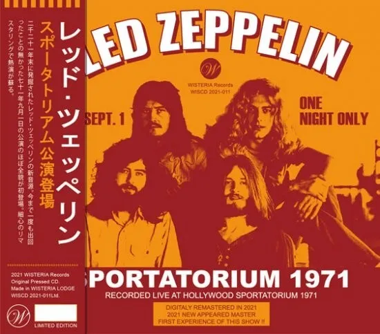 Led Zeppelin Live At Hollywood Sportatorium 1971 (2Cd)