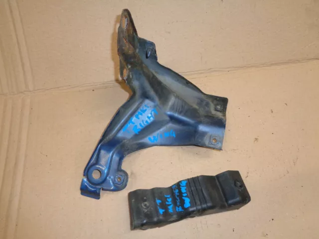 Audi Tt 8N MK1 225 Bam ~ avant Droit Pare-Choc Aile Support Set en Bleu L.