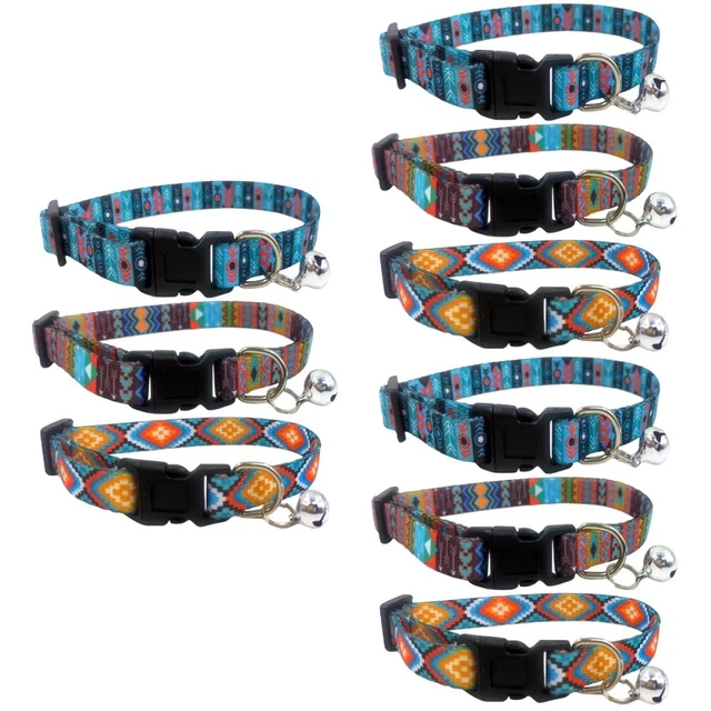 9 Pcs Collier Colliers De Chien Pour Grands Chiens Portable