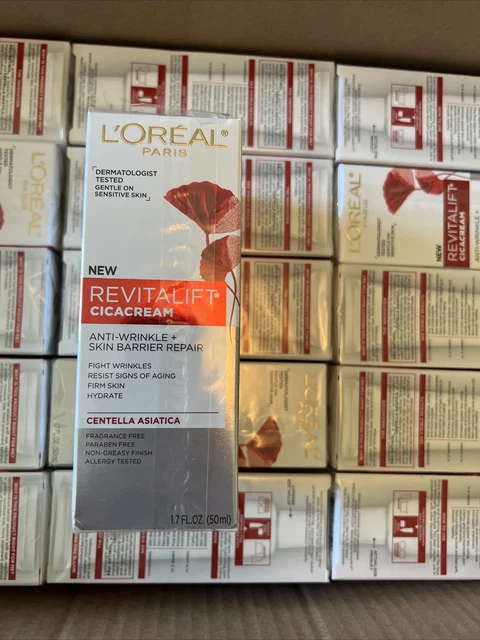 3 Pack Loreal Revitalift CicaCream Anti-Wrinkle Skin Barrier Repair 1.7 fl oz,