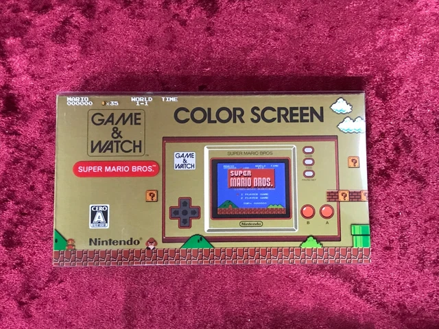 SUPER MARIO Game And Watch Nintendo 35th Anniversary Limited