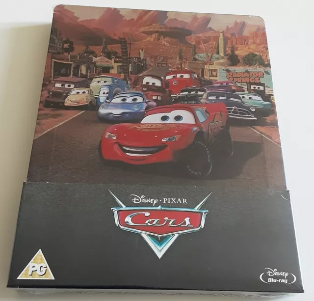 Cars 1  Steelbook Édition UK Zavvi Blu-ray VO Neuf Sous Blister