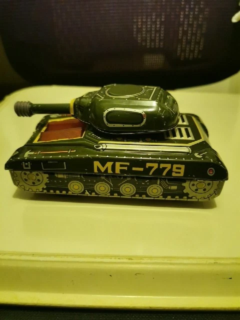 JOUET ANCIEN EN tôle Char Tank Blindé militaire GAMA 713 EUR 30,00