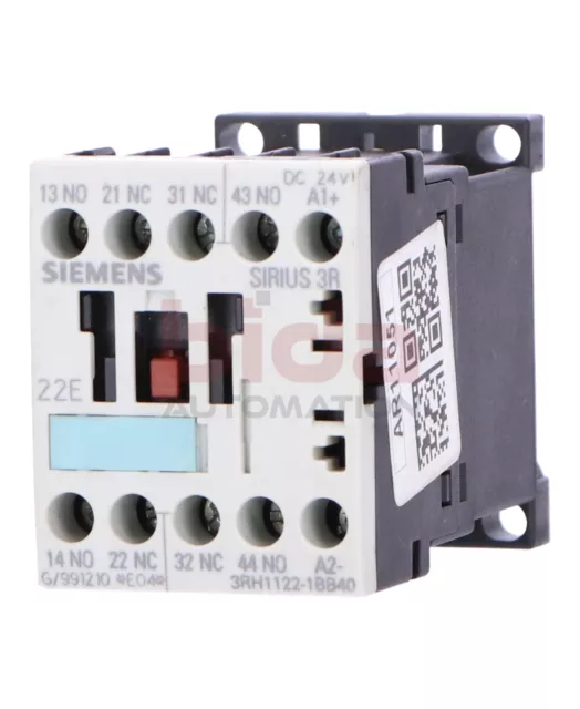 Siemens 3RH1122-1BB40 Hilfsschütz Auxiliary Contactor