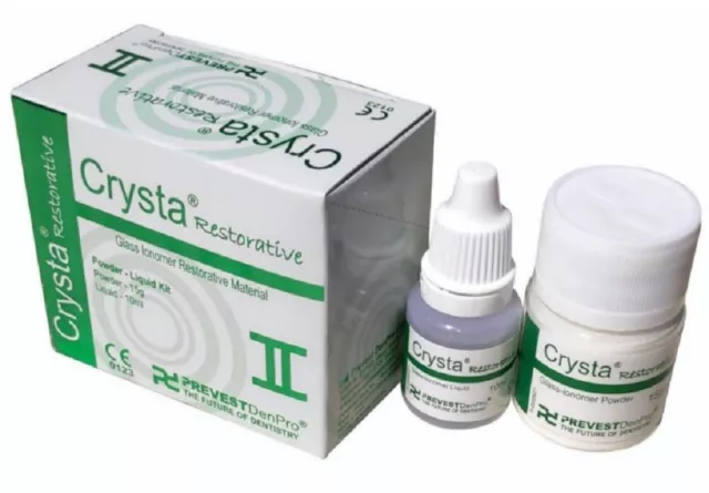 Dauerzahn weiß Zahnglas Ionomer Zement Kit für verlorene Füllungen, UK15 gm 3