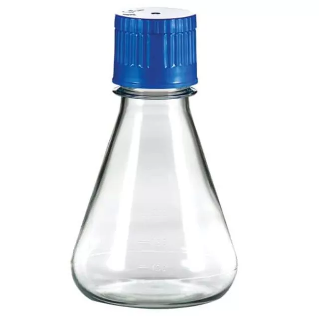 New Case Triforest 250ml Erlenmeyer Flask w/ DuoCap Sterile FPC0250S exp 7/2026
