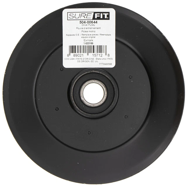 SUREFIT VIDLER PULLEY Exmark 1633166 Lazer Z Toro Z Master TimeCutter