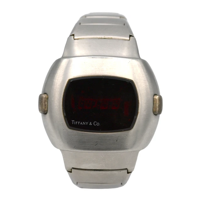 Orologio da uomo Hamilton American Classic PSR 74 Digital in acciaio inossidabile al quarzo H52304130 100M