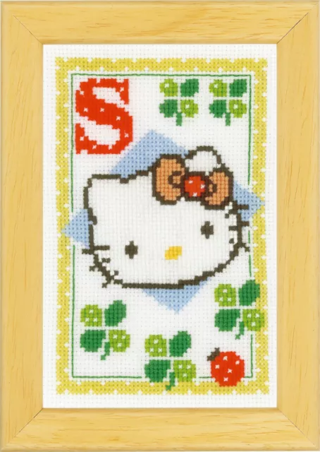 Vervaco 0149581 Alphabet Hello Kitty - Letter S Cross-stitch kit Counted