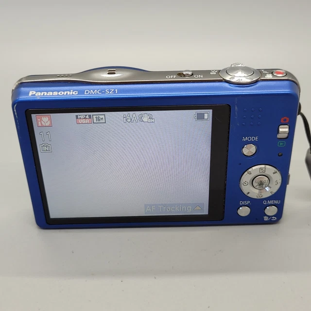 Panasonic Lumix DMC-SZ1 16,1 megapixel fotocamera digitale compatta testata blu 8