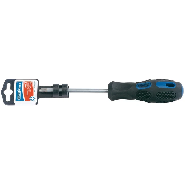 Draper 1x Expert No.2x100mm Cross Slot Screwdriver Professional Tool 40019