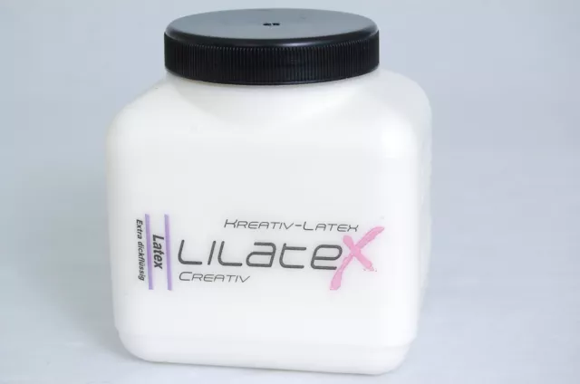 Lilatex Latexmilch 1 Liter/1000ml EXTRA-DICKFLÜSSIG