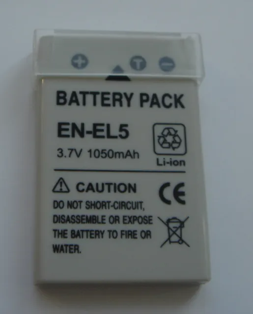2X Baterías EN-EL5 ENEL5 Para Nikon Coolpix 3700 P80 P6000 5200 P5000 Nuevo 2