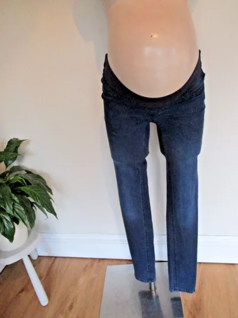 Blooming Marvellous Maternity U/B Blue Or Black Skinny Jeans All Sizes New