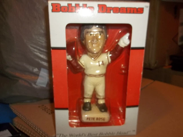 Pete Rose Bobblehead Cincinnati Reds Farewell to Riverfront Bobble Dreams NIB Pete Rose Bobblehead Cincinnati Reds Farewell to Riverfront Bobble Dreams NIB