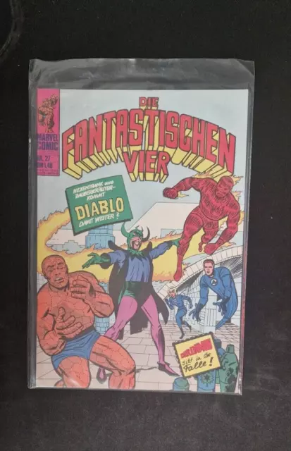 Marvel Comic - Die Fantastischen Vier - Nr. 27 - 1974