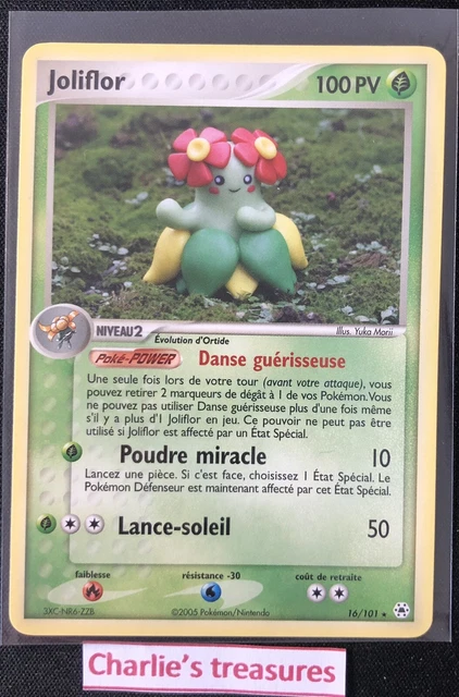Carte Pokemon - Joliflor Rare - 16/101 - Ex Légendes Oubliées - FR - NM+ / NEUF